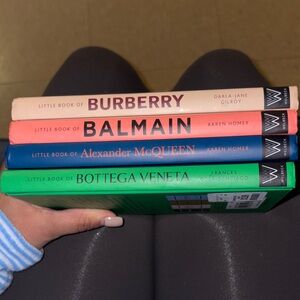 Little Book Of Burberry , Balmain , Alexander McQueen & Bottega Veneta